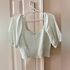 American Eagle Puff Sleeve Top